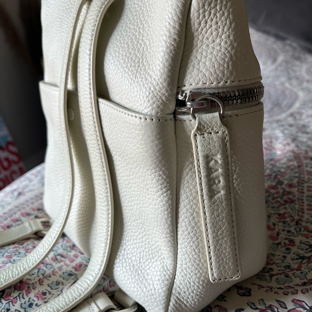 KARA White Mini Backpack - Picture 14 of 16